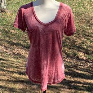 Z Supply red pocket tee